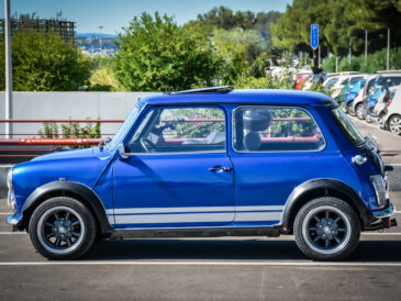 Voiture de collection jeune collectionneur
