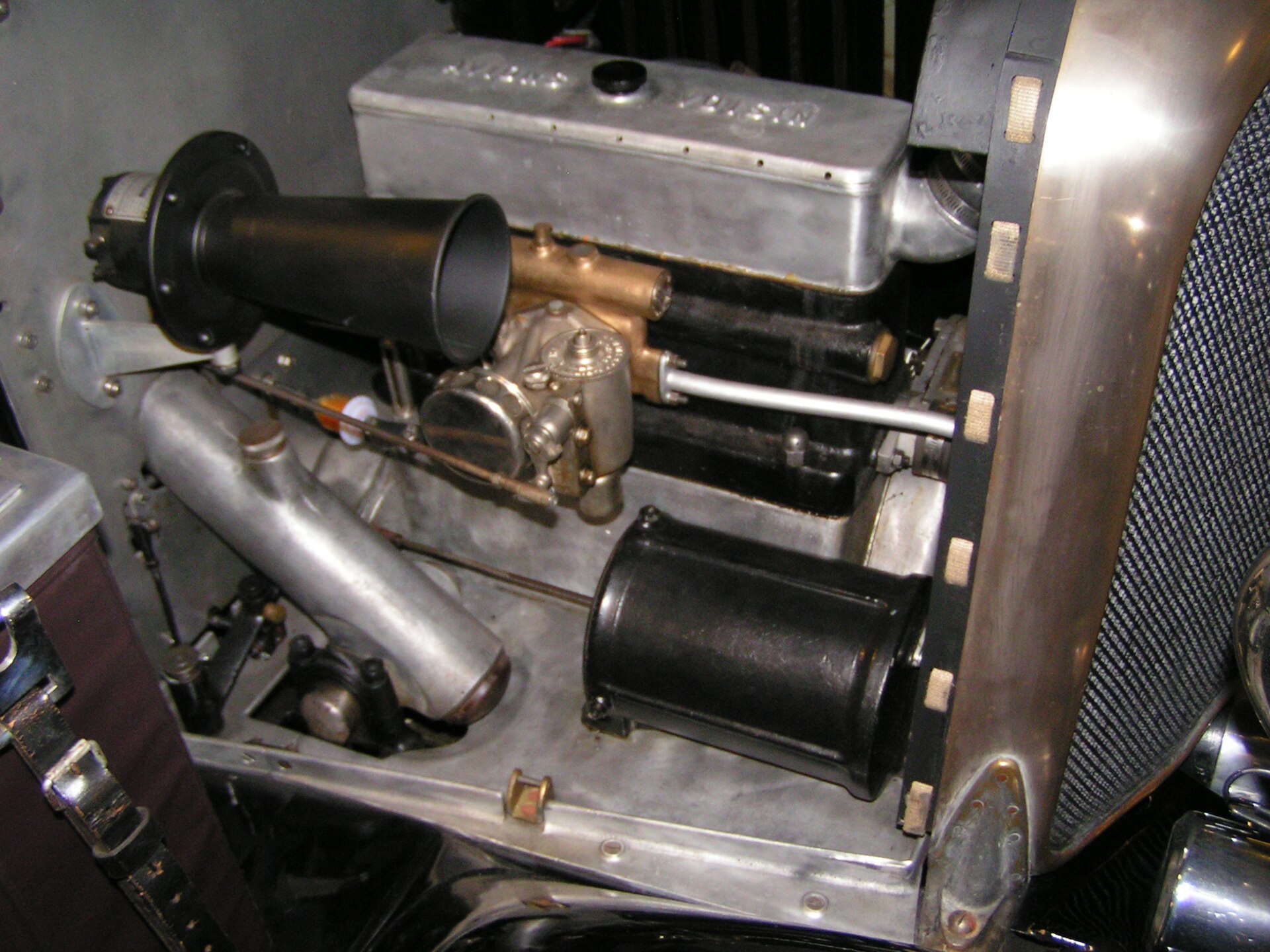 Moteur ancien de Voisin C7 de 1927