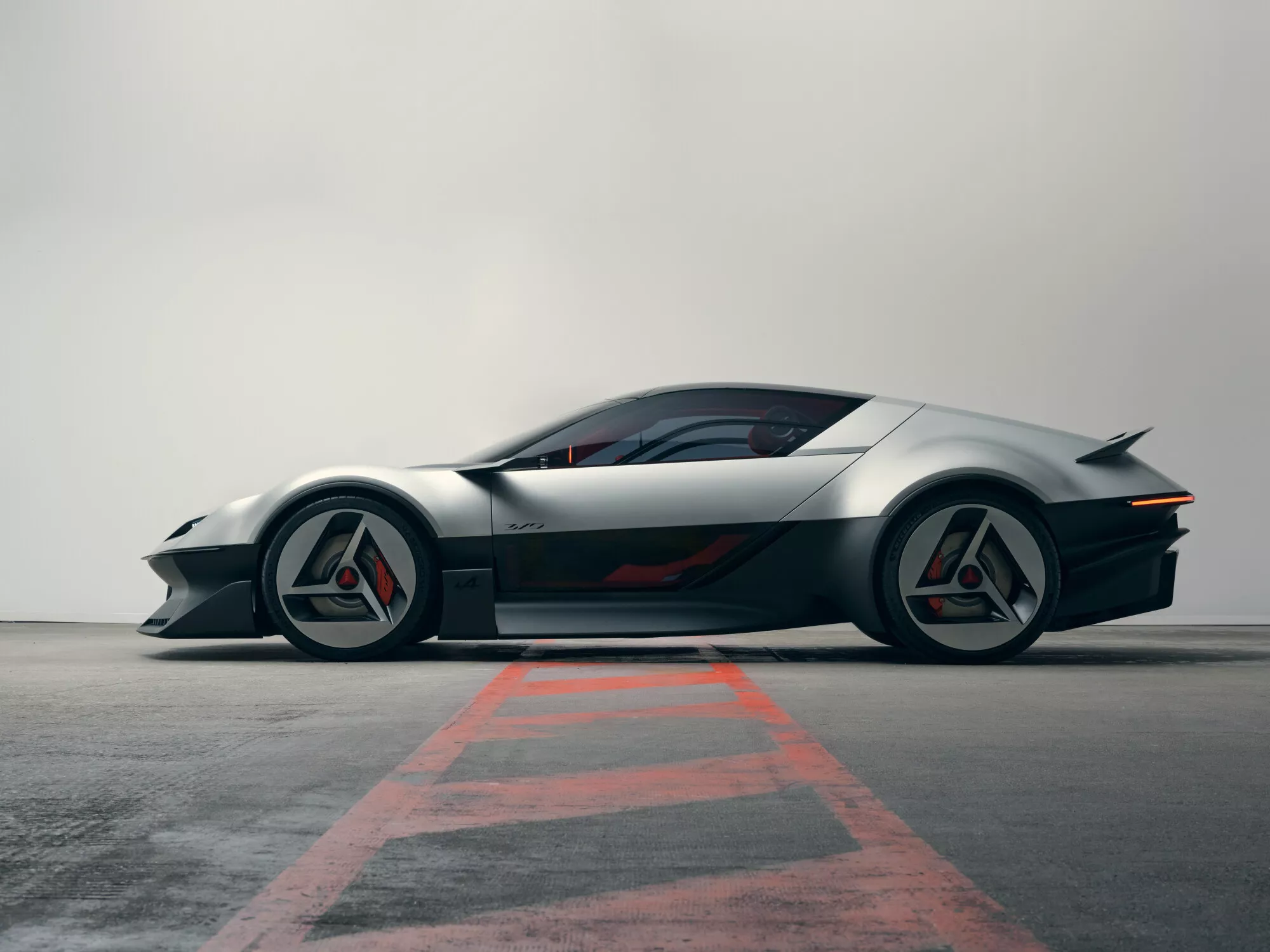 Profil de la nouvelle Alpine A310 VISION 2026
