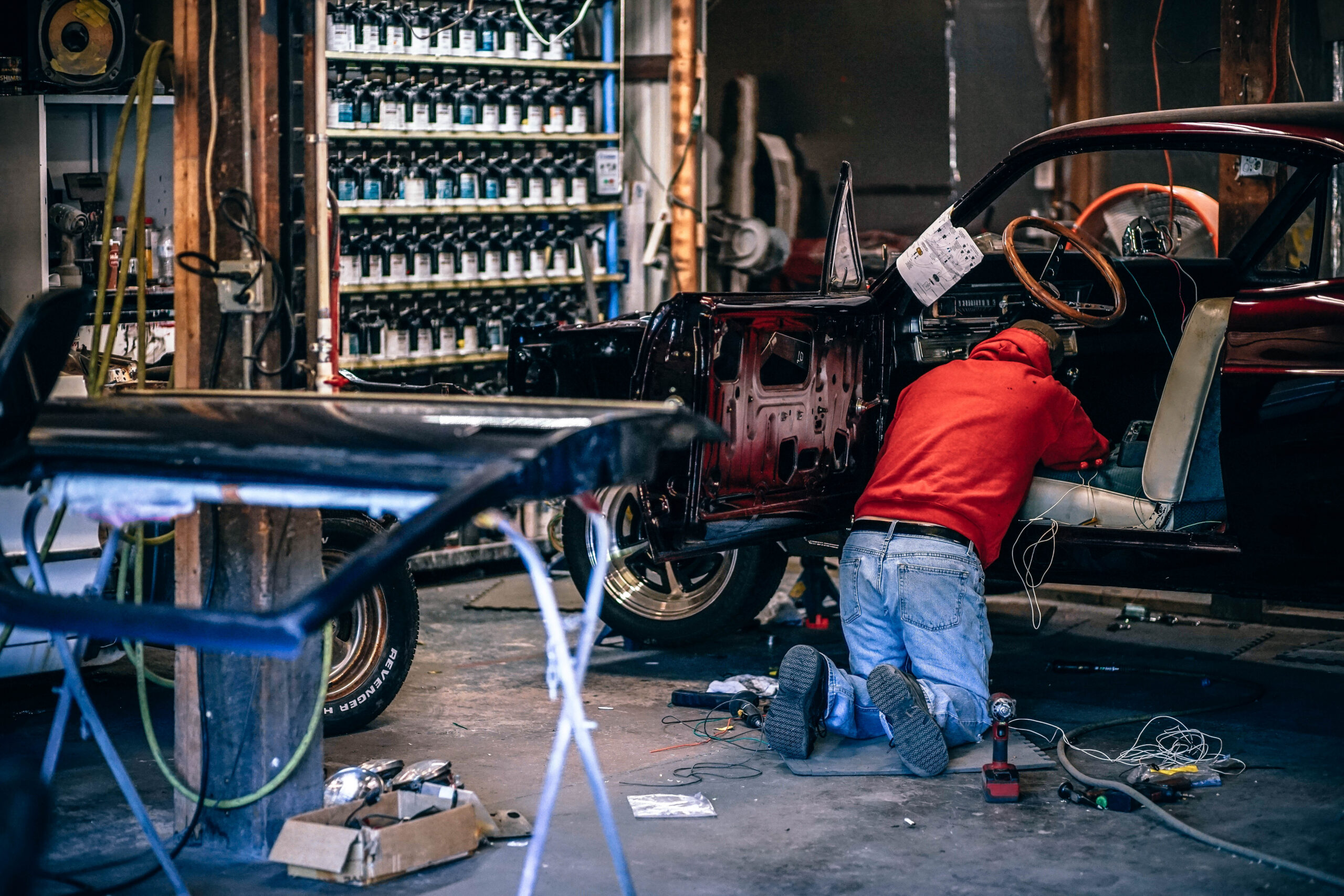 Atelier spécialisé dans la restauration automobile