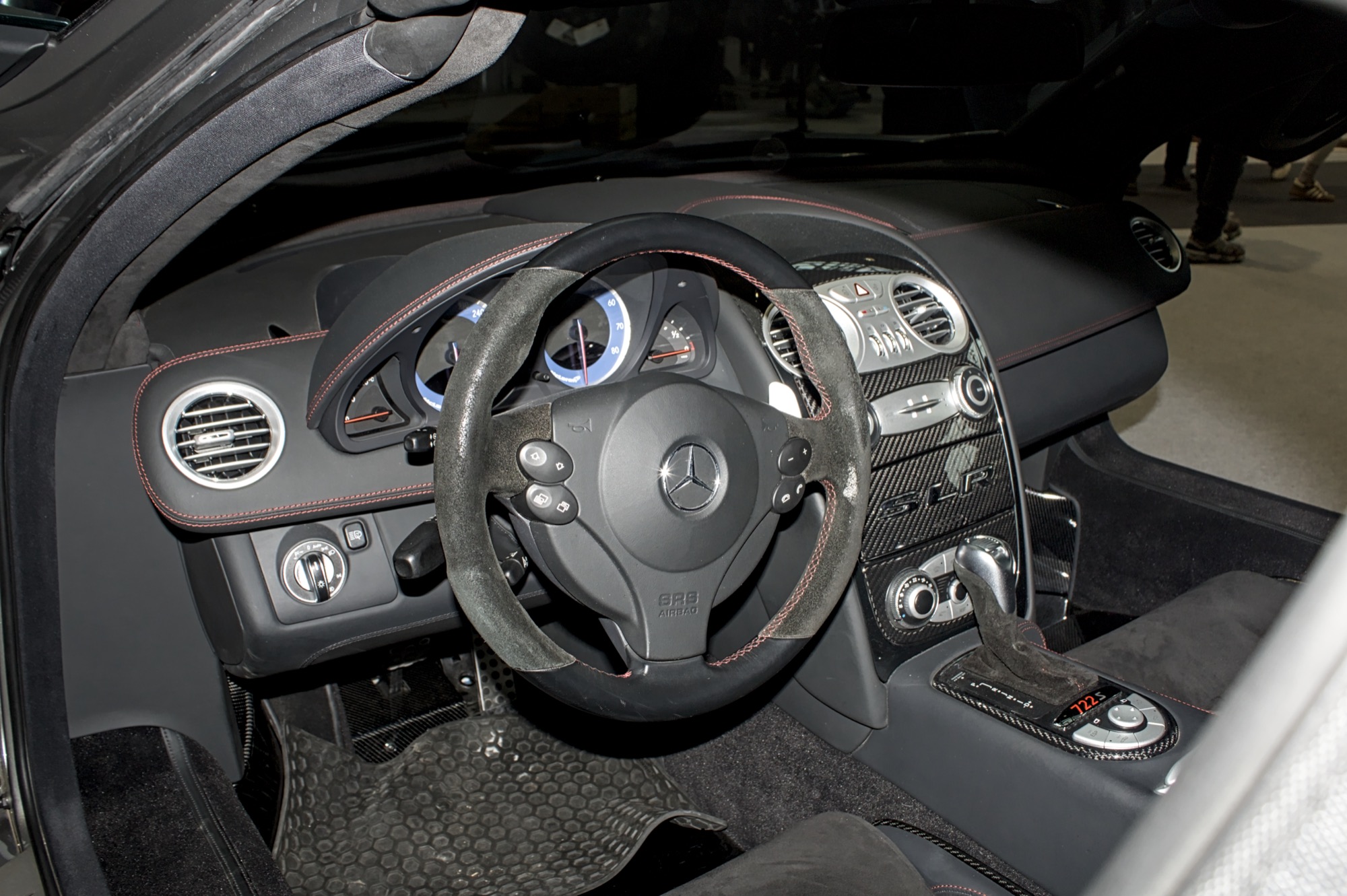 Habitacle d’une Mercedes-Benz SLR McLaren 722 S