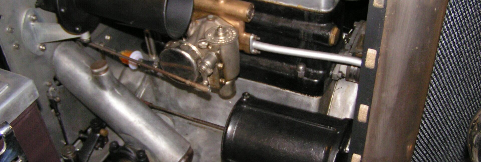 Moteur ancien d’une Voisin C7 Avions de 1927