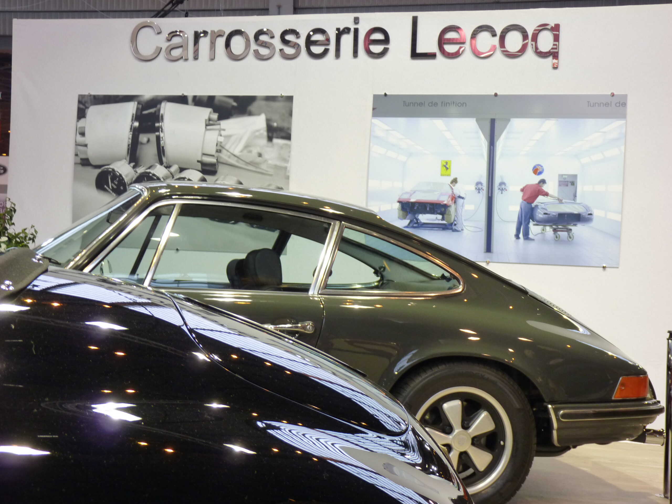 Porsche présentée par un carrossier spécialisé