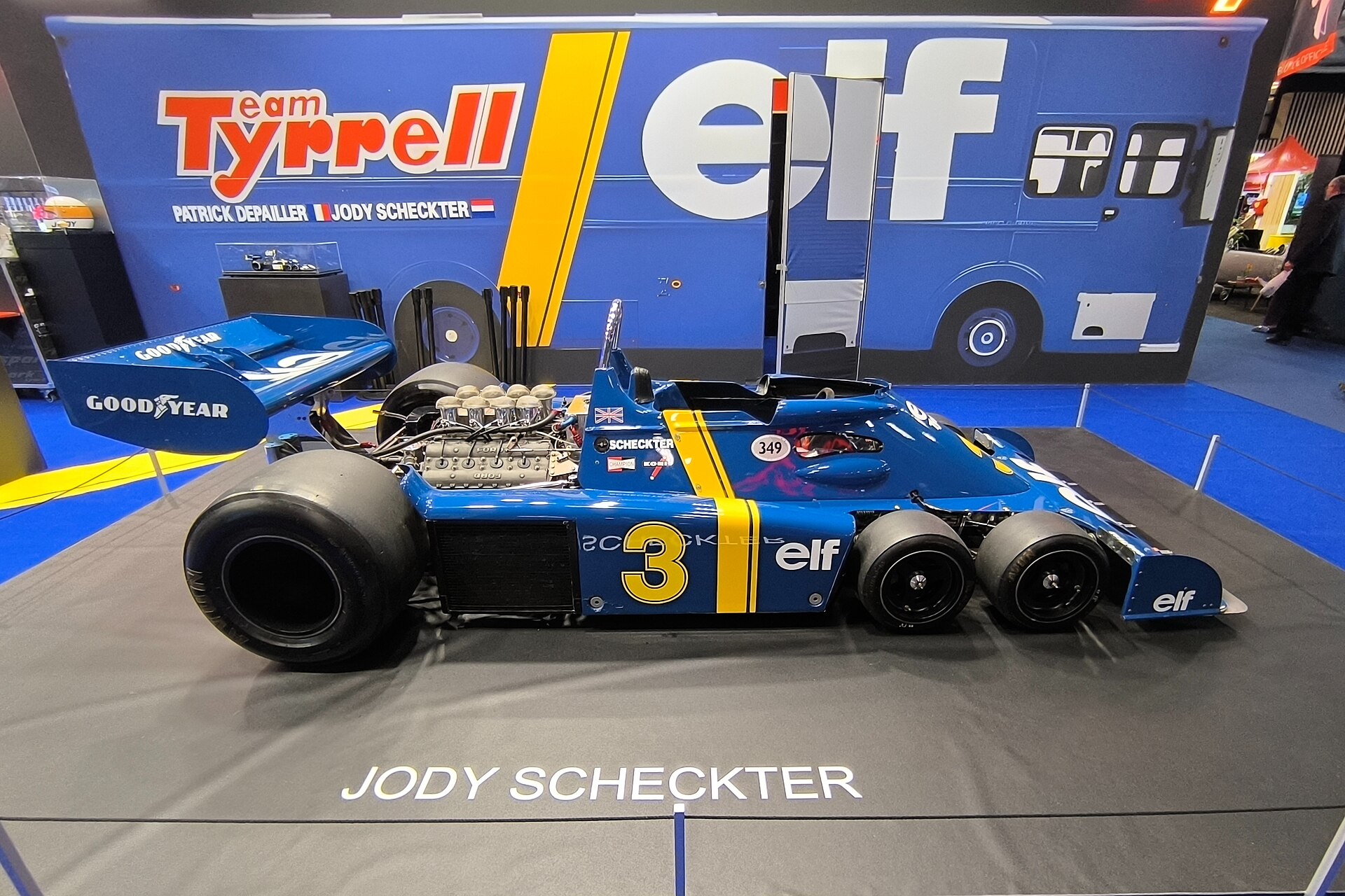 Tyrrell P34 de Jody Scheckter exposée à Rétromobile 2026