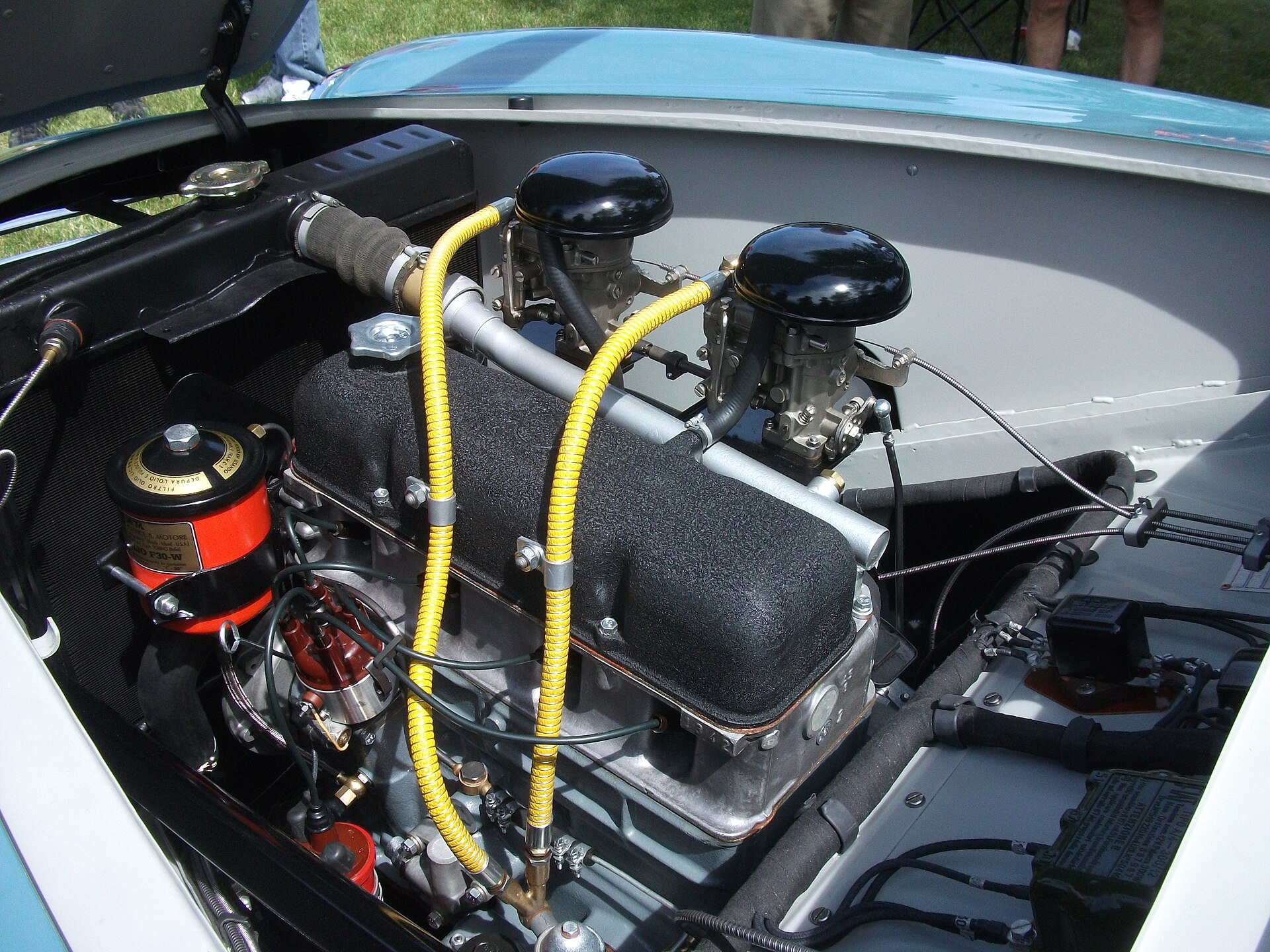 Moteur de Siata Gran Sport de 1951